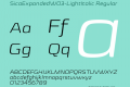 SicaExpandedW03-LightItalic