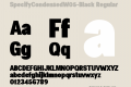 SpecifyCondensedW05-Black