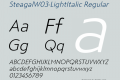 SteagalW03-LightItalic