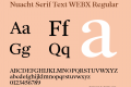 Nuacht Serif Text WEBX