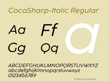 CocoSharp-Italic