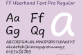 FF Uberhand Text Pro