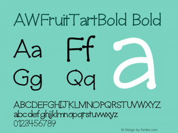 AWFruitTartBold