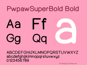 PwpawSuperBold