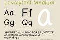 lovelyfont