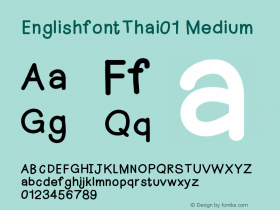 EnglishfontThai01