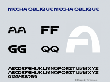 Mecha Oblique