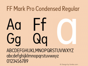 FF Mark Pro Condensed