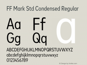 FF Mark Std Condensed