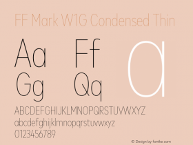 FF Mark W1G Condensed