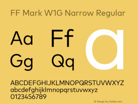 FF Mark W1G Narrow
