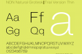 NON Natural Grotesk_Trial Version