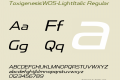 ToxigenesisW05-LightItalic