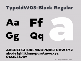 TypoldW05-Black