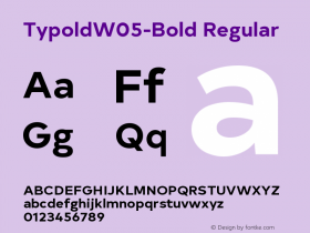 TypoldW05-Bold