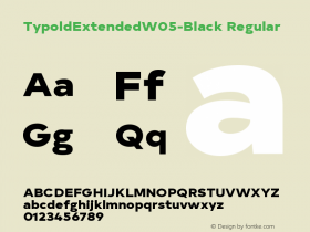 TypoldExtendedW05-Black