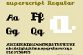 superscript