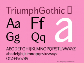 TriumphGothic