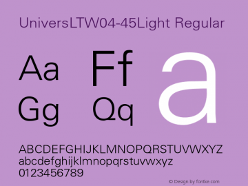 UniversLTW04-45Light