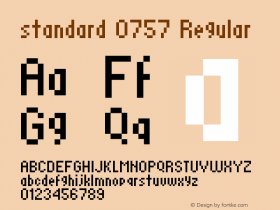 standard 0757