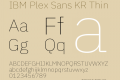 IBM Plex Sans KR