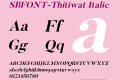 SBFONT-Thitiwat