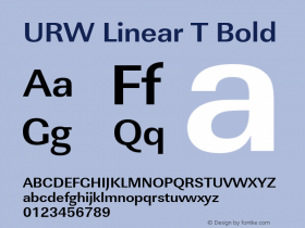 URW Linear T