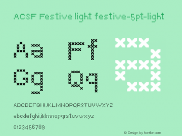 ACSF Festive light