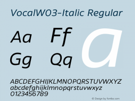 VocalW03-Italic