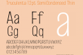 Truculenta 12pt SemiCondensed