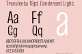 Truculenta 18pt Condensed