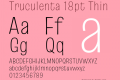 Truculenta 18pt