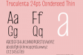 Truculenta 24pt Condensed