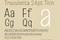 Truculenta 24pt