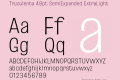 Truculenta 48pt SemiExpanded