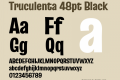 Truculenta 48pt