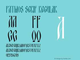 Patmos serif