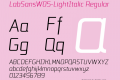 LabSansW05-LightItalic