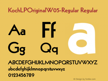 KochLPOriginalW05-Regular