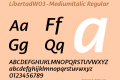 LibertadW03-MediumItalic