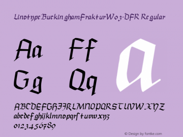 LinotypeBuckinghamFrakturW03-DFR