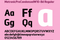 MetronicProCondensedW10-Bd