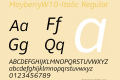 MayberryW10-Italic