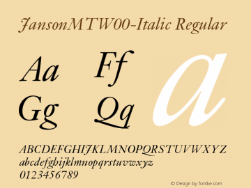 JansonMTW00-Italic