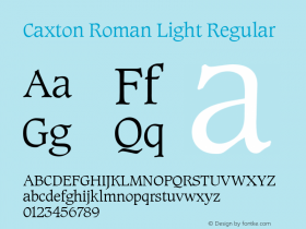 Caxton Roman Light