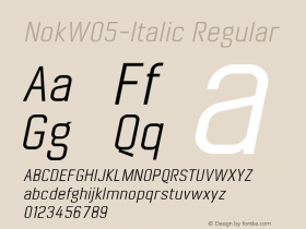 NokW05-Italic