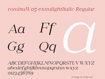 rominaW05-extralightItalic