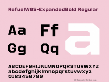 RefuelW05-ExpandedBold