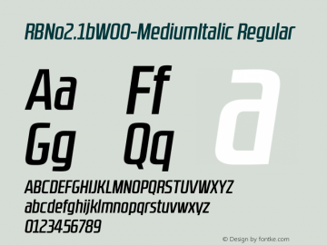 RBNo2.1bW00-MediumItalic