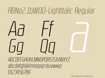 RBNo2.1bW00-LightItalic